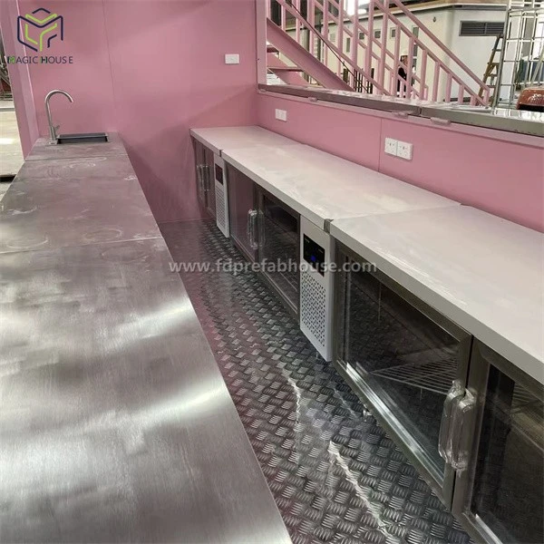 20ft Double-layer Container Coffee Shop To Australia manufacturers
