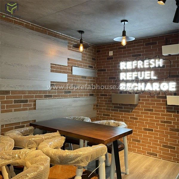 Modular Container Coffee Shop Exported To Singapore price